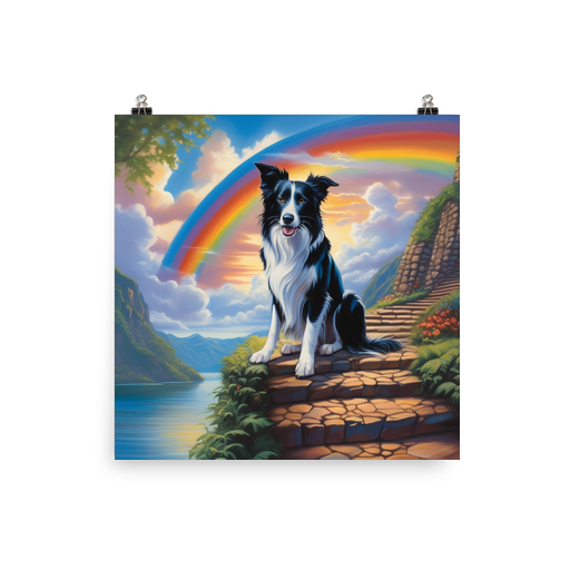 PugMug Custom Border Collie Poster