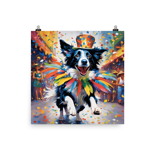 PugMug Custom Border Collie Poster