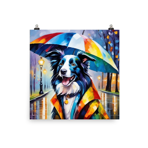 PugMug Custom Border Collie Poster