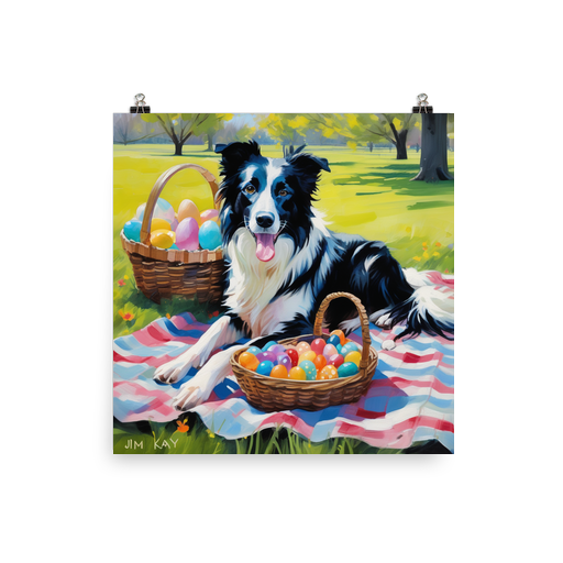 PugMug Custom Border Collie Poster