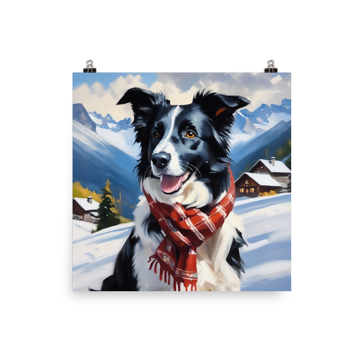 PugMug Custom Border Collie Poster