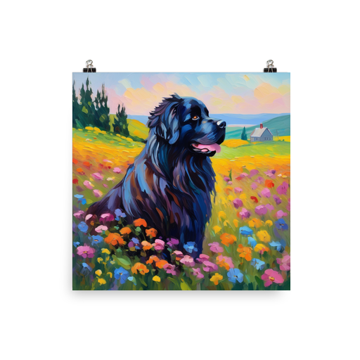 PugMug Custom Newfoundland Poster