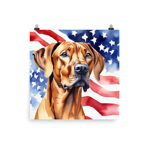 PugMug Custom Rhodesian Ridgeback Poster