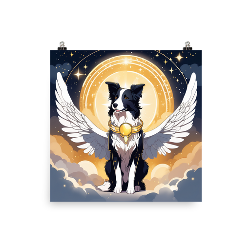 PugMug Custom Border Collie Poster