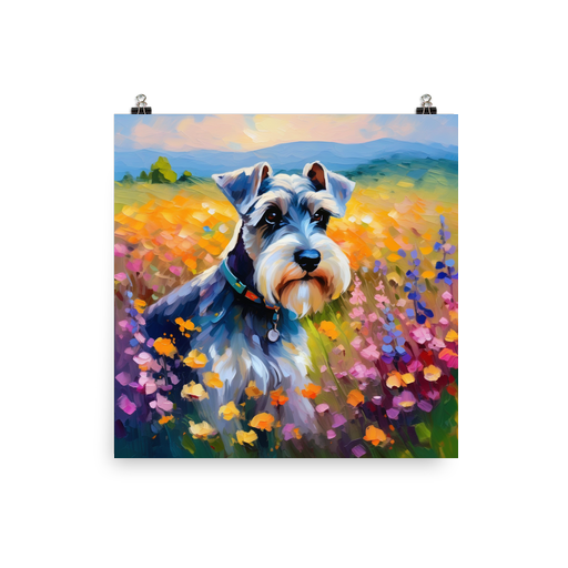 PugMug Custom Miniature Schnauzer Poster