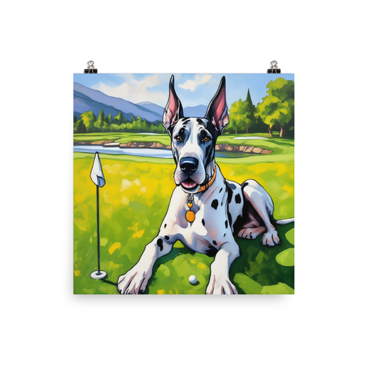 PugMug Custom Great Dane Poster