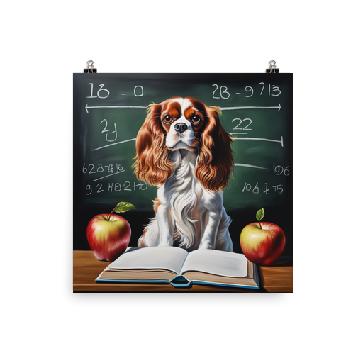 PugMug Custom Cavalier King Charles Spaniel Poster