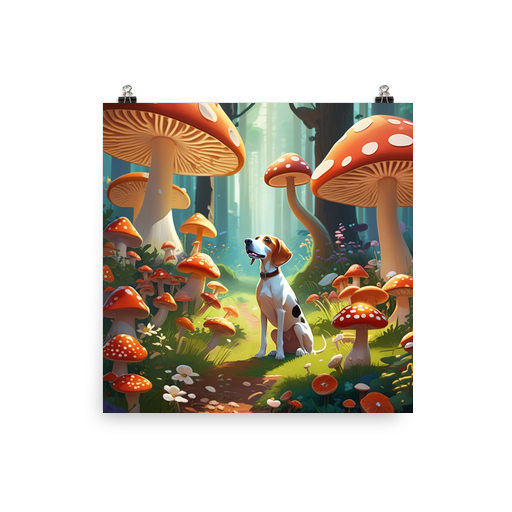 PugMug Custom Pointer Dog Poster