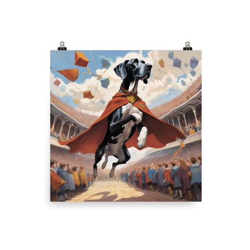 PugMug Custom Great Dane Poster