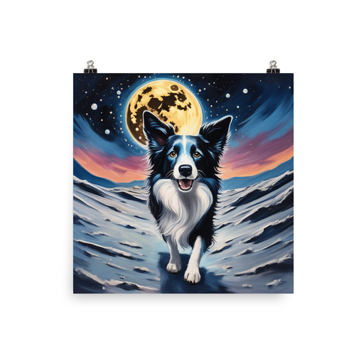PugMug Custom Border Collie Poster