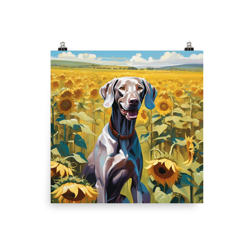 PugMug Custom Weimaraner Poster