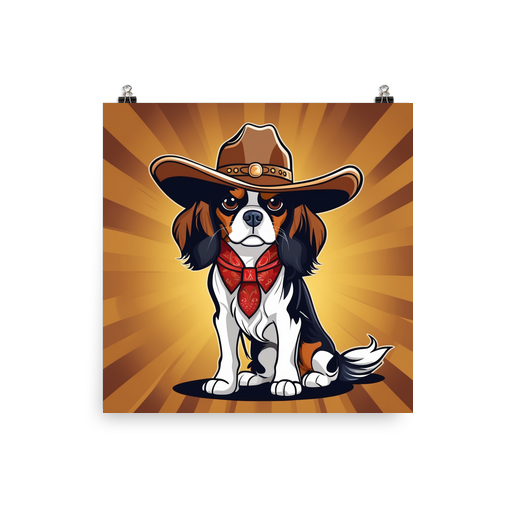 PugMug Custom Cavalier King Charles Spaniel Poster
