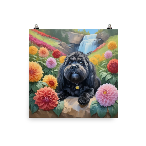 PugMug Custom Lily Poster