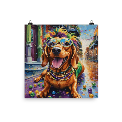 PugMug Custom Rex Poster