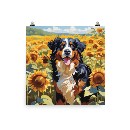 PugMug Custom Bernese Mountain Dog Poster