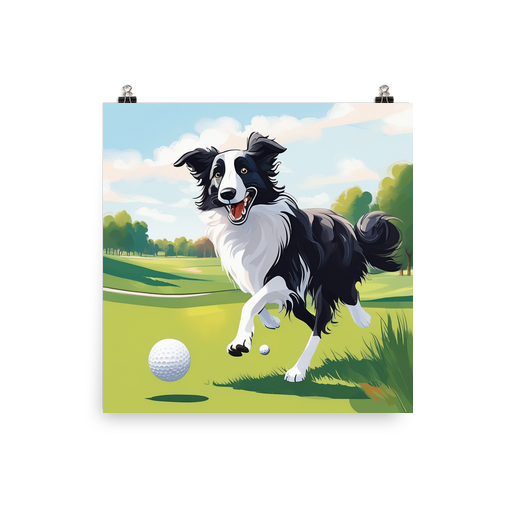 PugMug Custom Border Collie Poster
