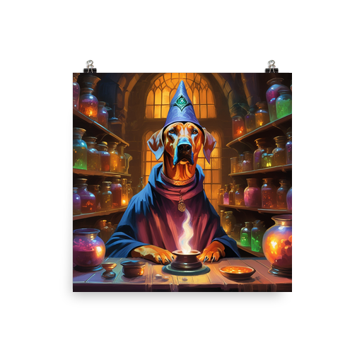 PugMug Custom Rhodesian Ridgeback Poster