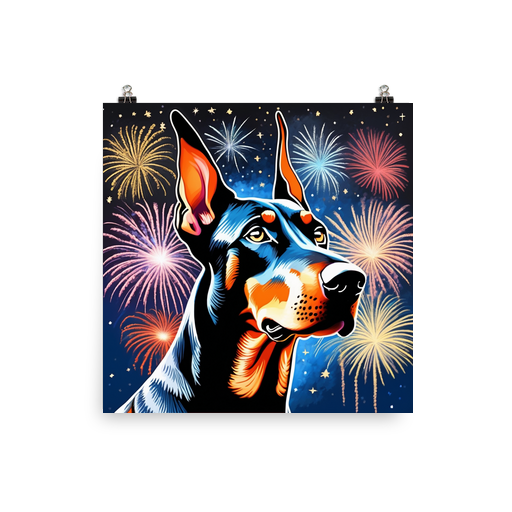 PugMug Custom Doberman Pinscher Poster