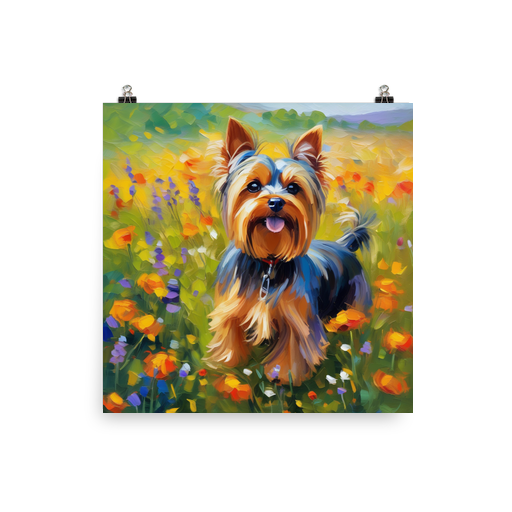 PugMug Custom Yorkshire Terrier Poster
