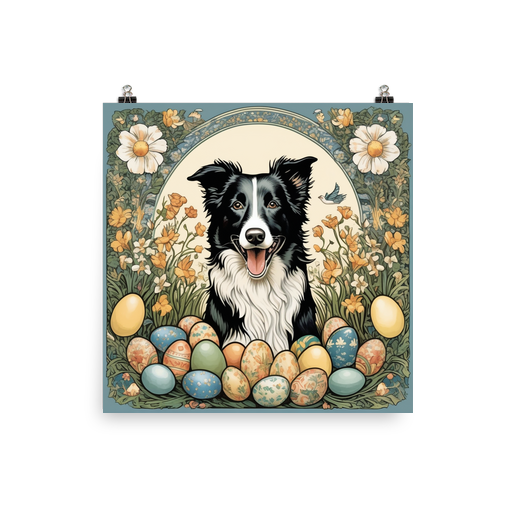 PugMug Custom Border Collie Poster