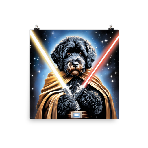 PugMug Custom Portuguese Water Dog Poster