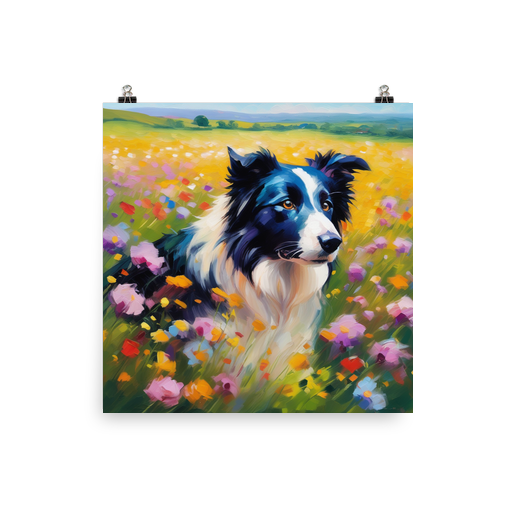PugMug Custom Border Collie Poster