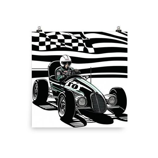 PugMug Custom Black Dachshund Poster