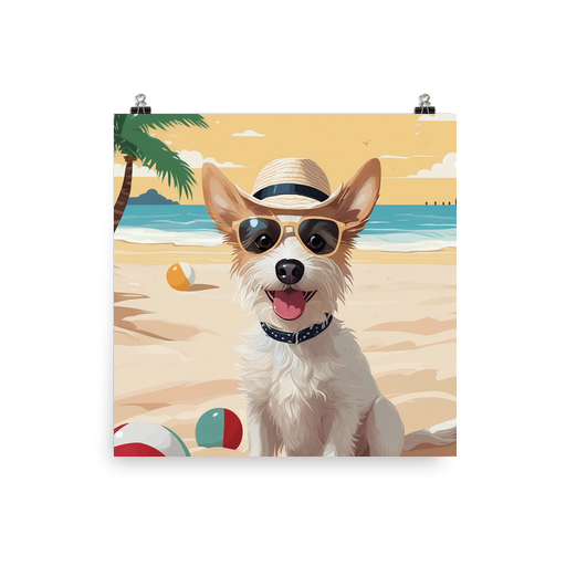 PugMug Custom Luna Poster