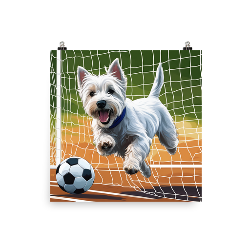 PugMug Custom West Highland White Terrier Poster