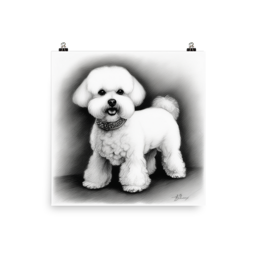 PugMug Custom Bichons Frise Poster
