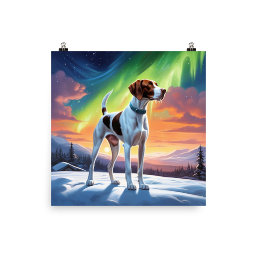 PugMug Custom Pointer Dog Poster