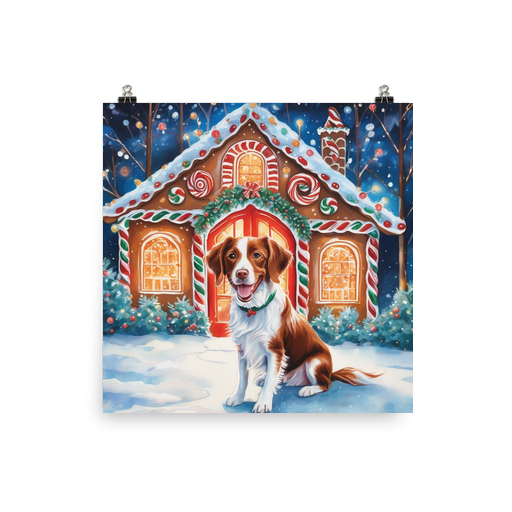 PugMug Custom Brittany Dog Poster