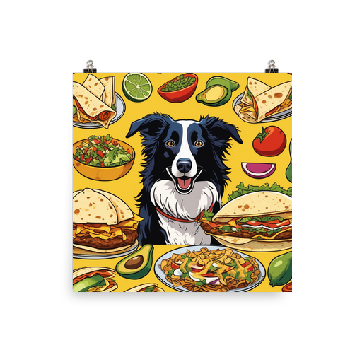 PugMug Custom Border Collie Poster