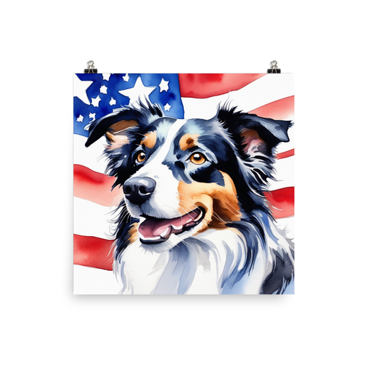 PugMug Custom Border Collie Poster