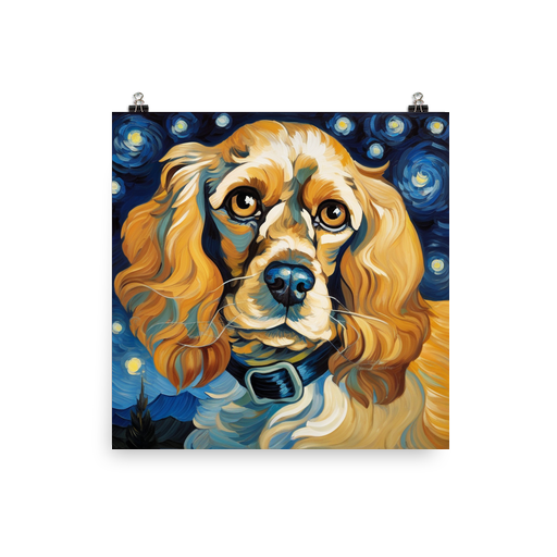 PugMug Custom Cocker Spaniel Poster