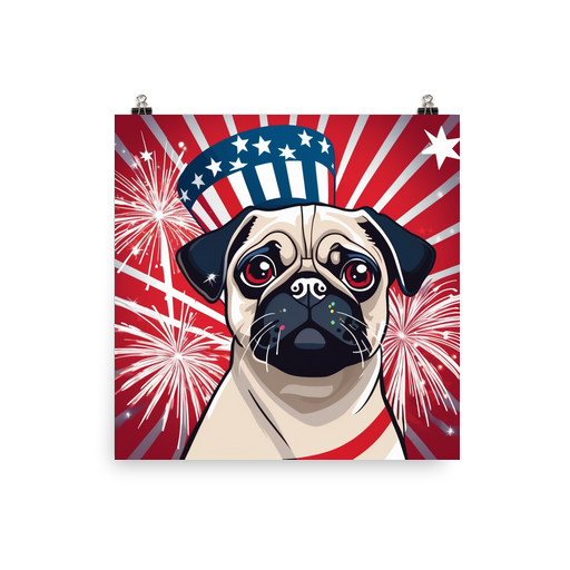PugMug Custom Pet Poster