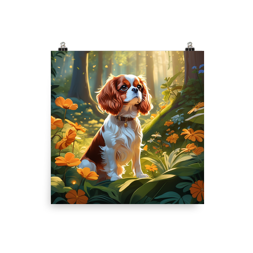 PugMug Custom Cavalier King Charles Spaniel Poster