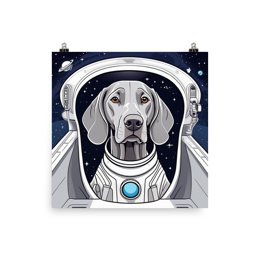 PugMug Custom Weimaraner Poster