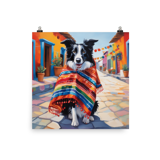 PugMug Custom Border Collie Poster