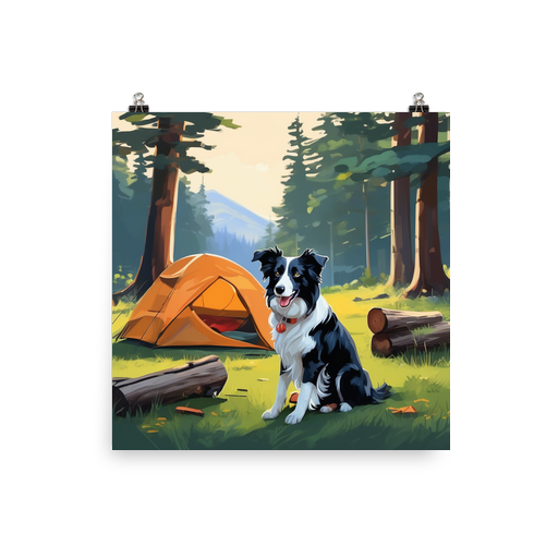 PugMug Custom Border Collie Poster