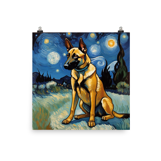 PugMug Custom Belgian Malinois Poster