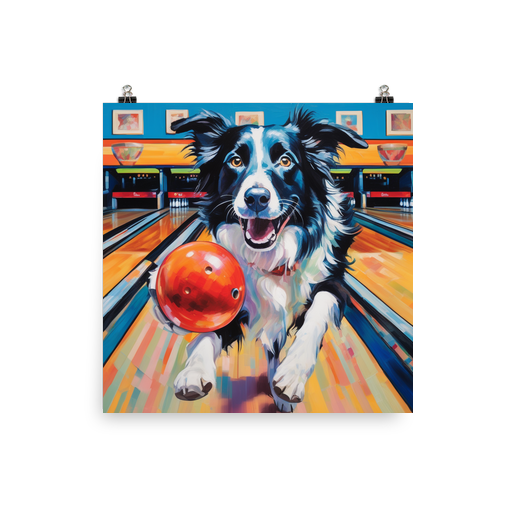 PugMug Custom Border Collie Poster