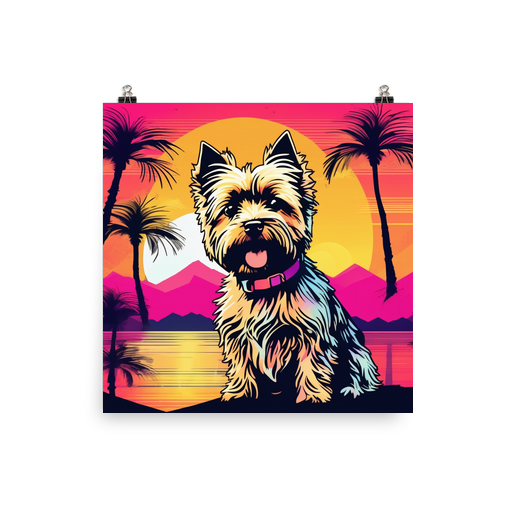 PugMug Custom Cairn Terrier Poster