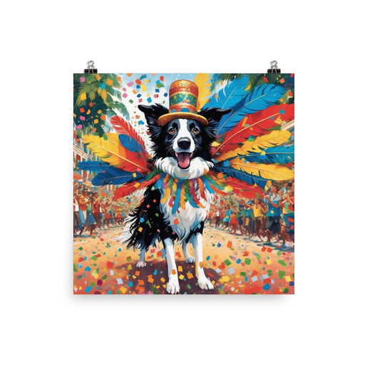 PugMug Custom Border Collie Poster