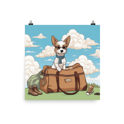 PugMug Custom Luna Poster