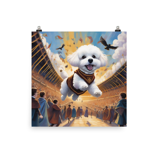 PugMug Custom Bichons Frise Poster