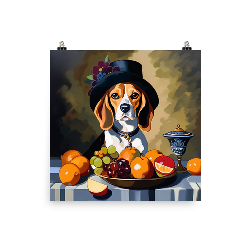 PugMug Custom Beagle Poster