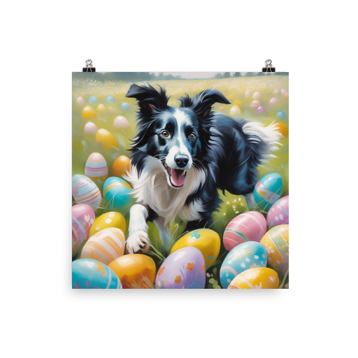 PugMug Custom Border Collie Poster