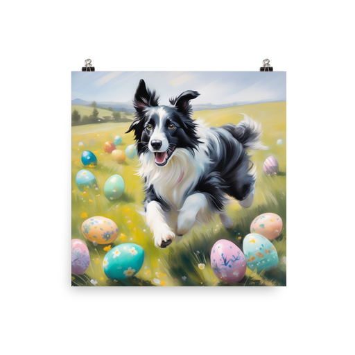 PugMug Custom Border Collie Poster