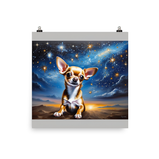 PugMug Custom Chihuahua Poster